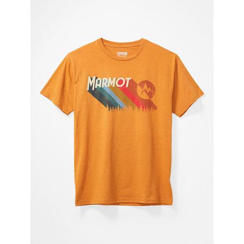 Marmot Radical Clothes - Mens T-Shirts Gold CA9764521 Canada